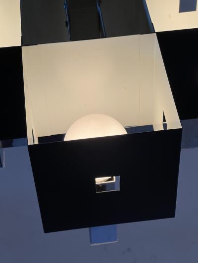 1970s Hanging Lamp Disco era chandelier