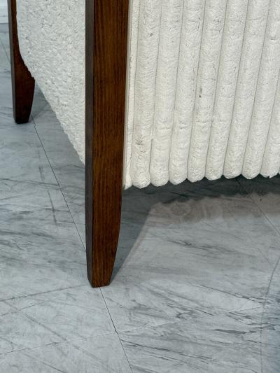 1970s Italian Modernist Lounge Chairs with Flared Frame