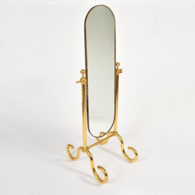 1970s Italian free standing mirror