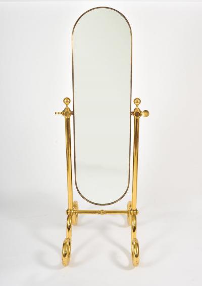 1970s Italian free standing mirror