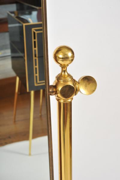 1970s Italian free standing mirror