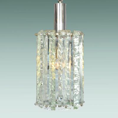 1970s Italian glass pendant