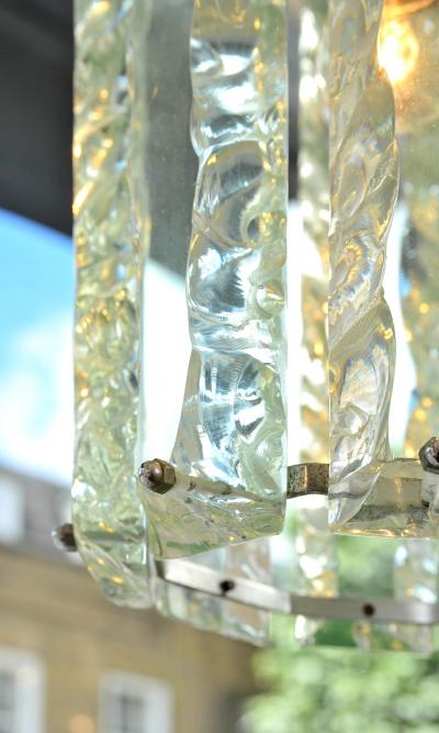 1970s Italian glass pendant