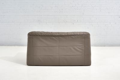 1970s Leather Settee
