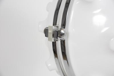 1970s Lucite and metal Space age floor lamp