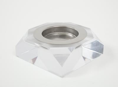 1970s Mid Century Modern Lucite Ashtray And Lighter Set