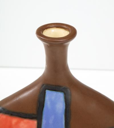 1970s Mid Century Modern Pottery Vase