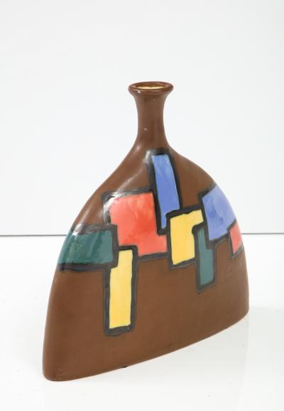 1970s Mid Century Modern Pottery Vase