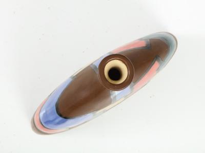 1970s Mid Century Modern Pottery Vase