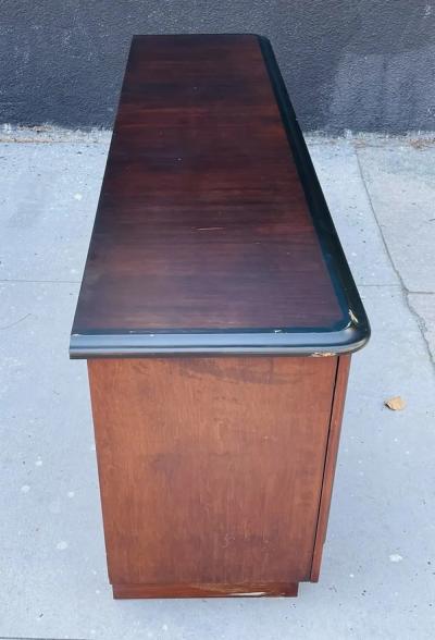 1970s Mid Century Modern Walnut Credenza Sideboard American Modern Design