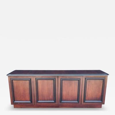 1970s Mid Century Modern Walnut Credenza Sideboard American Modern Design