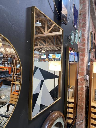 1970s Mid century Italian Wall Mirror