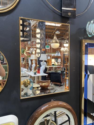 1970s Mid century Italian Wall Mirror
