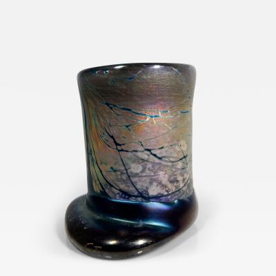 1970s Modern Art Glass Design Sculptural Drinking Vessel