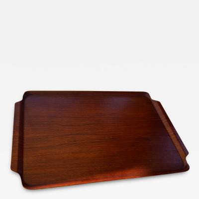 1970s Modern Platter Teakwood Serving Tray Sweden