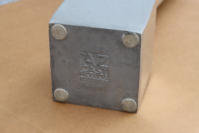 1970s Modernist Aluminum Planters Vases