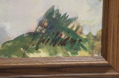 1970s Oil On Canvas Fire Island Pines Modern Painting
