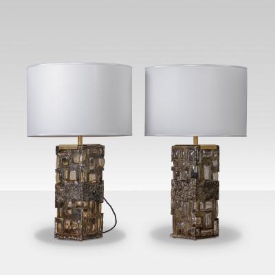 1970s Pair of Vintage Table Lamps