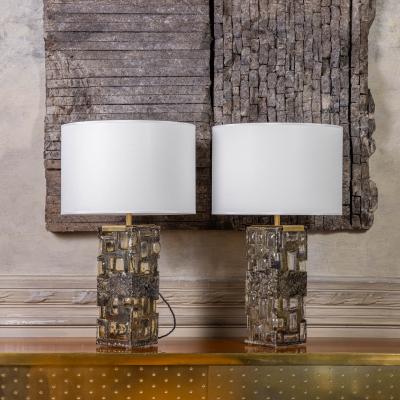 1970s Pair of Vintage Table Lamps
