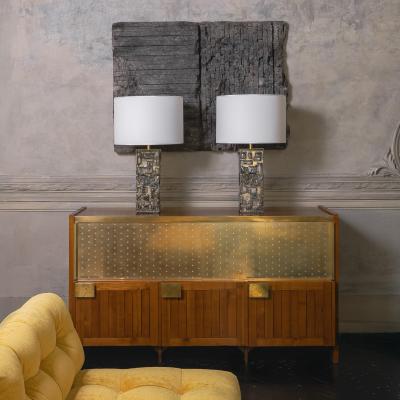 1970s Pair of Vintage Table Lamps