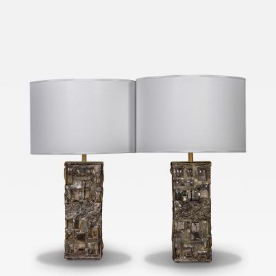 1970s Pair of Vintage Table Lamps