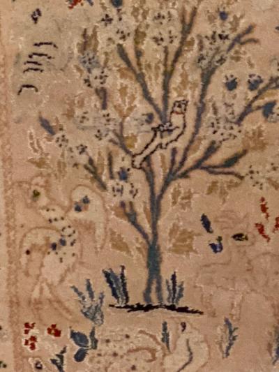 1970s Pakistani Wool Handwoven Carpet