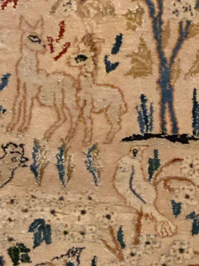 1970s Pakistani Wool Handwoven Carpet