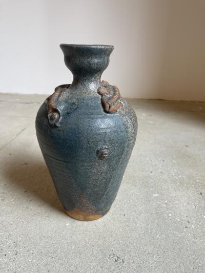 1970s Signed Studio Made Pottery Vase