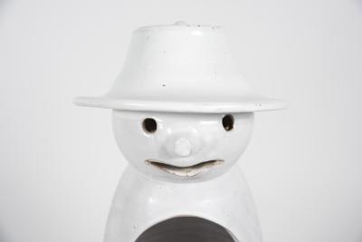 1970s Snowman Ceramic lamp
