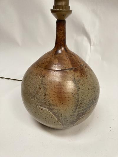 1970s Studio pottery ceramic lamp