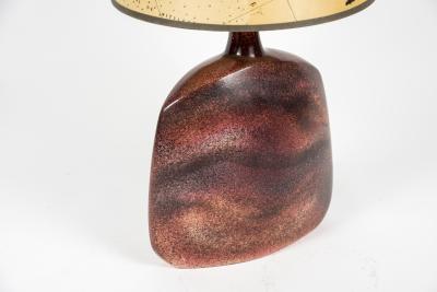 1970s Vallauris ceramic Lamp signed Rojet