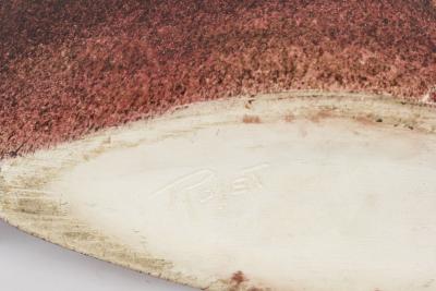 1970s Vallauris ceramic Lamp signed Rojet