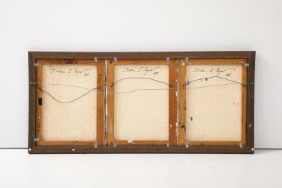 1980s Abstract Oil On Canvas Modern Artwork