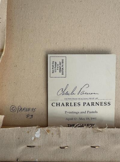 1980s Charles Parness Group of Four Abstract Self Portraits