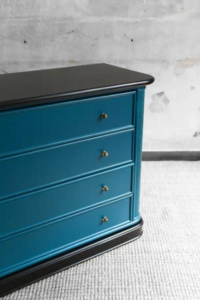 1980s Chest of Drawers Lacquered Series