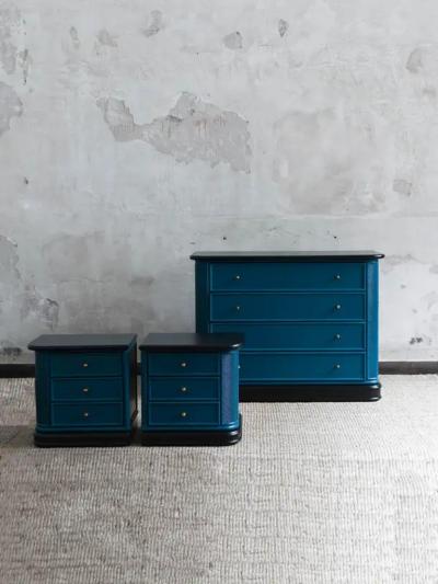 1980s Chest of Drawers Lacquered Series