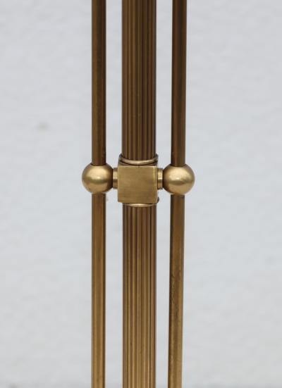 1980s Italian Torchiere Brass Floor Lamps
