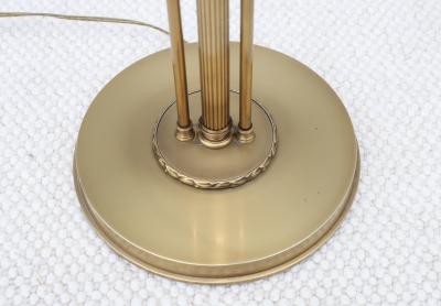 1980s Italian Torchiere Brass Floor Lamps