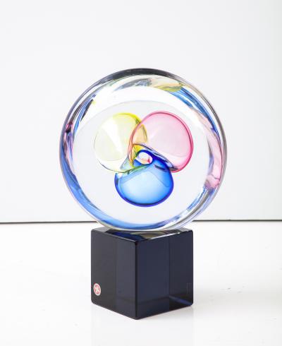 1980s Murano Glass Sculpture By Metro Artistico