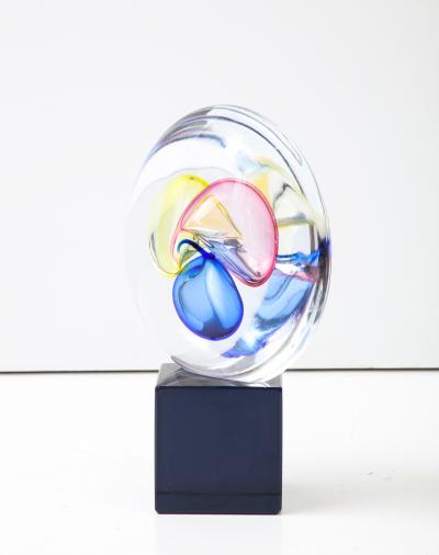 1980s Murano Glass Sculpture By Metro Artistico