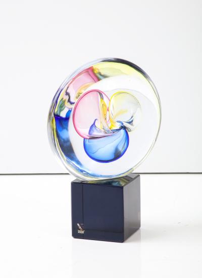 1980s Murano Glass Sculpture By Metro Artistico