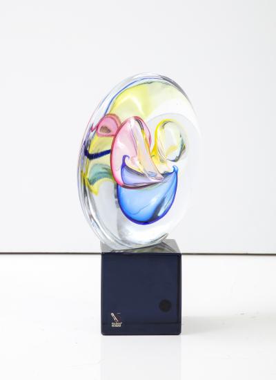 1980s Murano Glass Sculpture By Metro Artistico