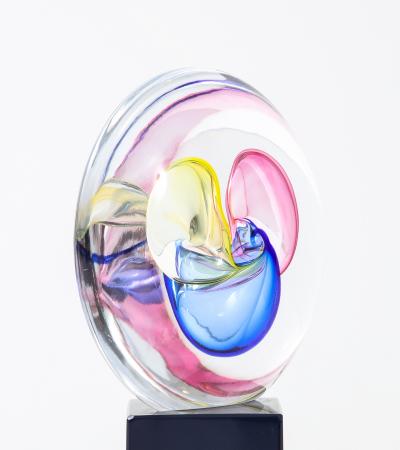 1980s Murano Glass Sculpture By Metro Artistico