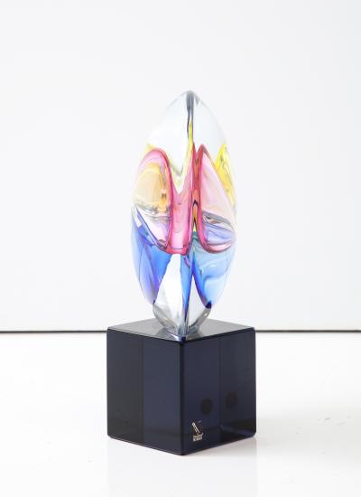 1980s Murano Glass Sculpture By Metro Artistico