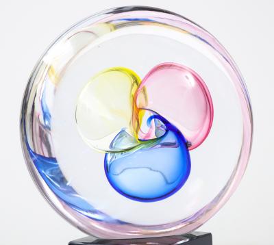 1980s Murano Glass Sculpture By Metro Artistico