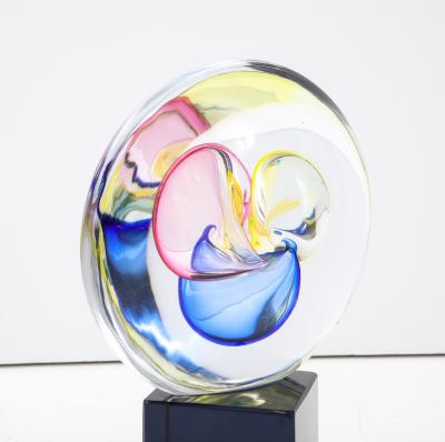 1980s Murano Glass Sculpture By Metro Artistico