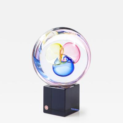 1980s Murano Glass Sculpture By Metro Artistico