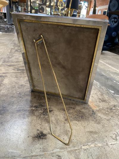 1980s Oversize Italian Table Mirror