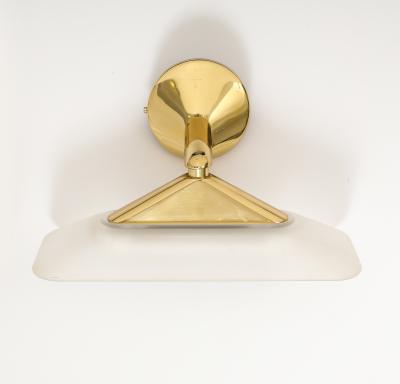 1980s Set of Three High Style Italian Wall Lights 