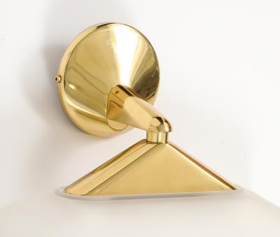 1980s Set of Three High Style Italian Wall Lights 